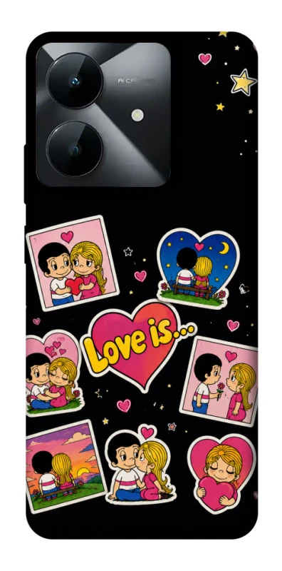 Чохол на Realme Note 60x Love is фото 1 з 1