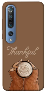 Чохол на Xiaomi Mi 10 / Mi 10 Pro Thankful coffee фото 1 з 1