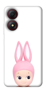 Чохол на ZTE Blade A34 4G Minimal Bunny Peek фото 1 з 1