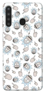 Чохол на Samsung Galaxy A21 Rick and Morty style фото 1 з 1