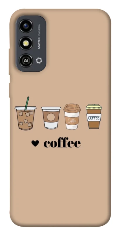 Чохол на ZTE Blade A53 Your coffee фото 1 з 1