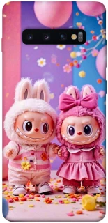 Чехол на Samsung Galaxy S10+ Labubu twins ver.2 фото 1 из 1