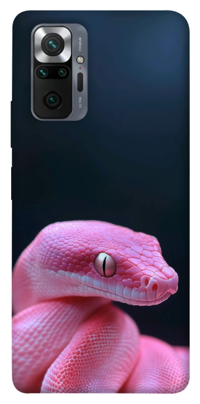 Чохол на Xiaomi Redmi Note 10 Pro Рожева змія фото 1 з 1