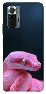 Чехол на Xiaomi Redmi Note 10 Pro Розовая Змея фото 1 из 1