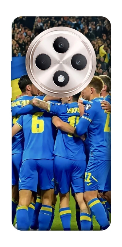 Чехол на Oppo Reno 12 F 4G/5G Сборная Украины v3 фото 1 из 1
