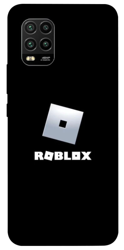 Чехол на Xiaomi Mi 10 Lite Roblox logo black фото 1 из 1