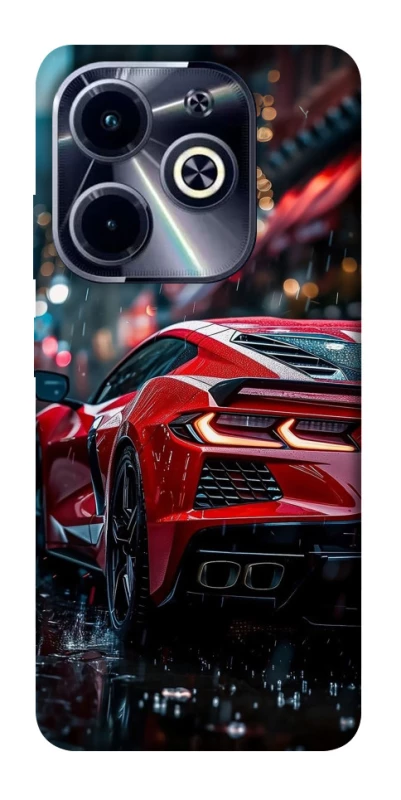 Чохол на Infinix Hot 40i Red sports car фото 1 з 1