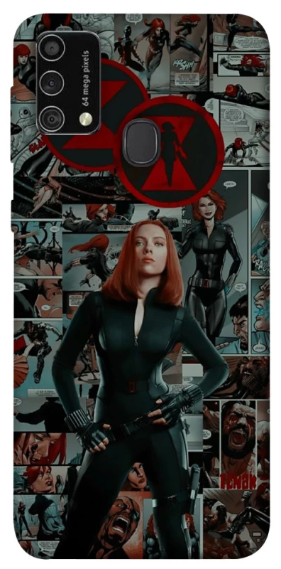 Чохол на Samsung Galaxy M21s Black Widow фото 1 з 1