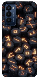 Чехол на TECNO Camon 18 Огненые руны фото 1 из 1