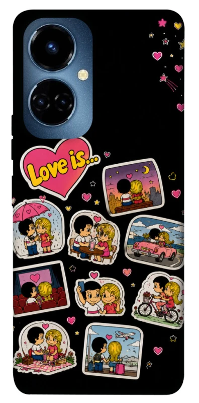 Чохол на TECNO Camon 19 Pro Love is ver.3 фото 1 з 1