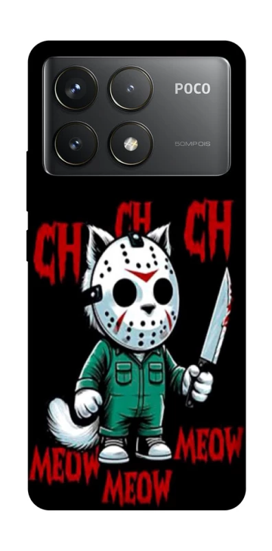 Чохол на Xiaomi Poco F6 Pro Lucky Friday 13th Cat фото 1 з 1
