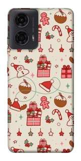 Чохол на Motorola Moto G04 Новорічний v14 фото 1 з 1