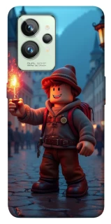 Чохол на Realme GT2 Roblox Fire Logo Blue Flames фото 1 з 1