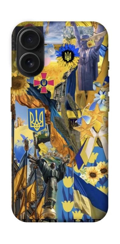 Чохол на Apple iPhone 16 Ukraine style ver.8 фото 1 з 1
