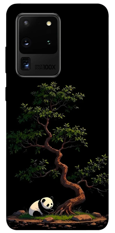 Чохол на Samsung Galaxy S20 Ultra Panda and tree фото 1 з 1