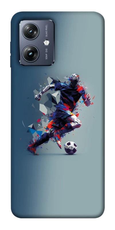 Чохол на Motorola Moto G54 Футболист фото 1 Чохол на Motorola Moto G54 Футболист фото 1 з 1