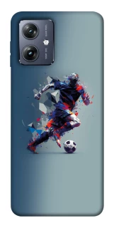 Чохол на Motorola Moto G54 Футболист фото 1 Чохол на Motorola Moto G54 Футболист фото 1 з 1