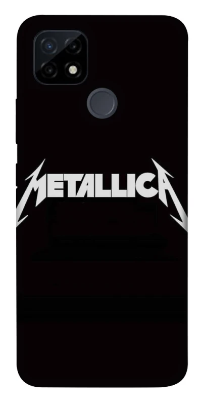 Чехол на Realme C12 Metallica logo фото 1 Чехол на Realme C12 Metallica logo фото 1 из 1