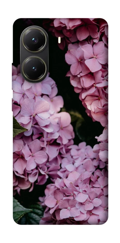 Чохол на Xiaomi Poco X6 Pro Рожеві гартензії фото 1 з 1