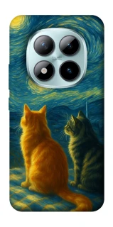 Чехол на Xiaomi Redmi Note 15 Pro+ 5G Cats under the stars фото 1 Чехол на Xiaomi Redmi Note 15 Pro+ 5G Cats under the stars фото 1 из 1
