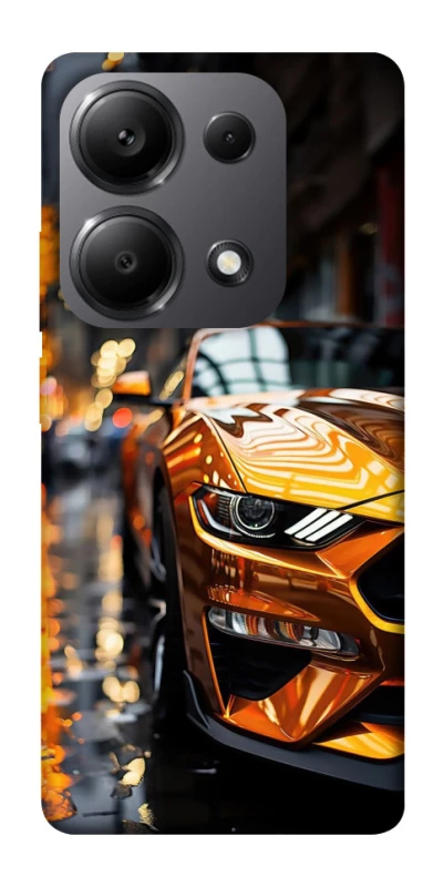 Чохол на Xiaomi Redmi Note 13 Pro 4G Golden sports car фото 1 з 1