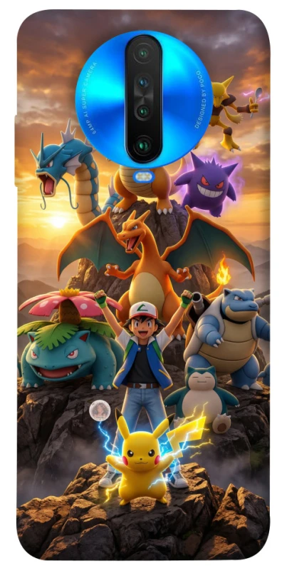 Чехол на Xiaomi Poco X2 Pokemon фото 1 из 1