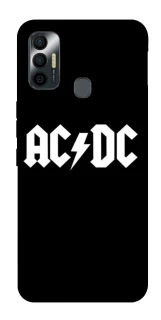 Чехол на TECNO Spark 7 AC/DC logo фото 1 из 1