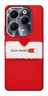 Чохол на Infinix Hot 40 Love Mode ON фото 1 з 1