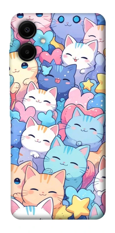 Чехол на Samsung Galaxy A06 Funny Kittens ver.3 фото 1 из 1