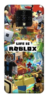 Чохол на TECNO Camon 16 SE Life is Roblox фото 1 з 1
