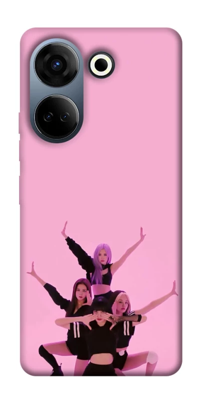 Чехол на TECNO Camon 20 Pro (CK7n) BLACKPINK v3 фото 1 из 1