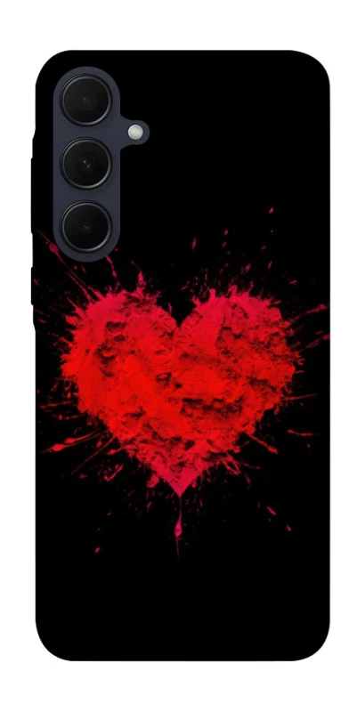 Чохол на Samsung Galaxy A35 Splash heart фото 1 з 1