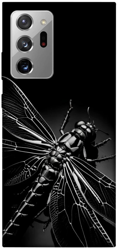 Чохол на Samsung Galaxy Note 20 Ultra Black dragonfly фото 1 з 1