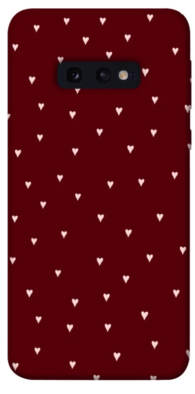 Чохол на Samsung Galaxy S10e Smal hearts фото 1 з 1