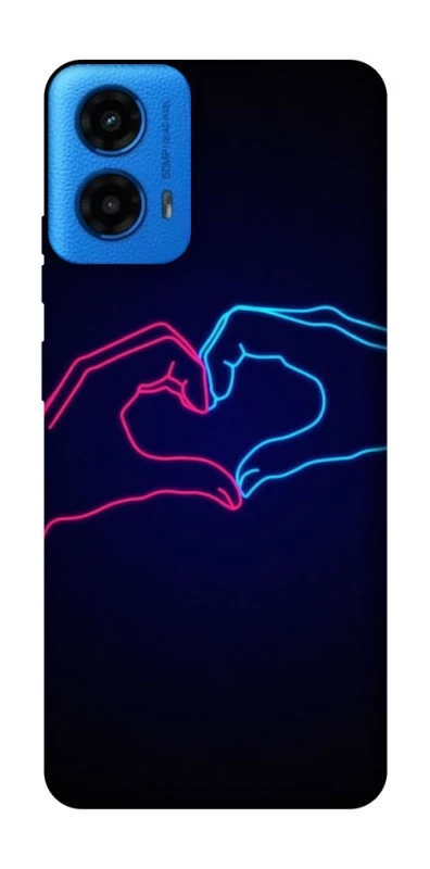 Чохол на Motorola Moto G45 Neon love фото 1 з 1