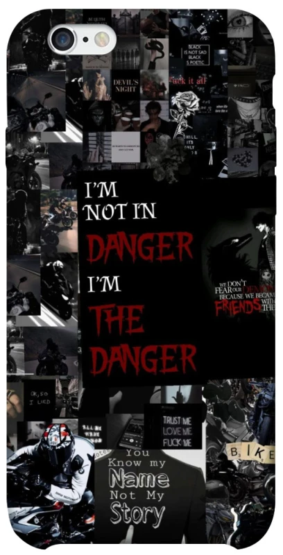 Чохол на Apple iPhone 6/6s (4.7") Danger collage фото 1 з 1