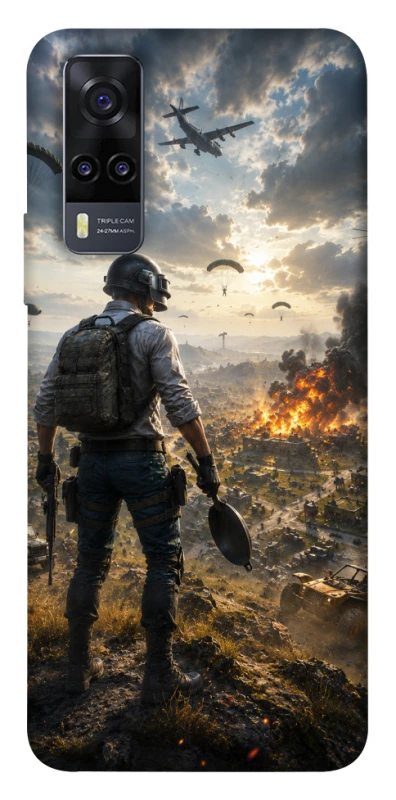 Чохол на Vivo Y31 PUBG ver.2 фото 1 з 1