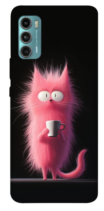 Чехол на Motorola Moto G60 Розовый котёнок фото 1 из 1