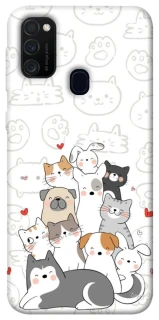 Чохол на Samsung Galaxy M30s / M21 Funny Pets фото 1 з 1