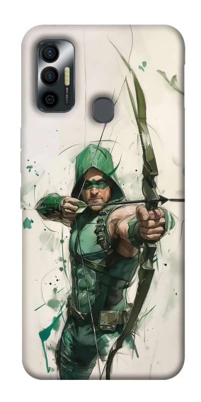 Чохол на TECNO Spark 7 Green Arrow фото 1 з 1