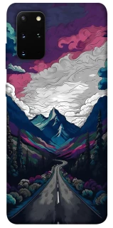 Чехол на Samsung Galaxy S20+ Нарисованные горы фото 1 из 1