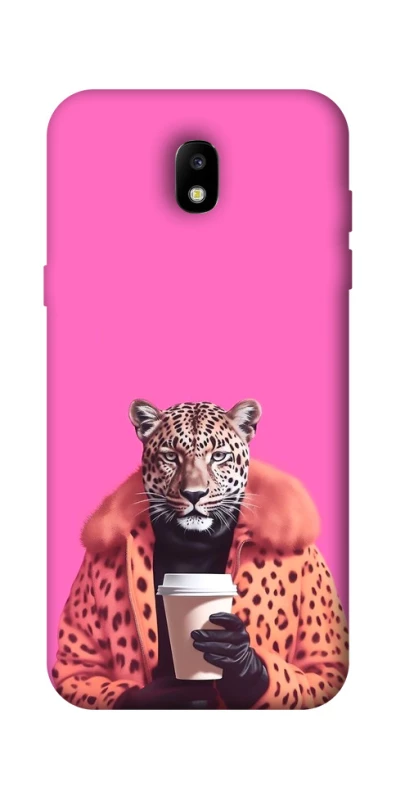 Чохол на Samsung Galaxy J5 (2017) Леопард з кавою фото 1 з 1