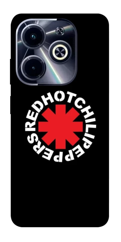 Чохол на Infinix Hot 40i Red Hot Chili Peppers logo фото 1 з 1