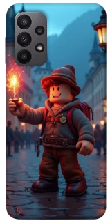 Чохол на Samsung Galaxy A23 4G Roblox Fire Logo Blue Flames фото 1 з 1