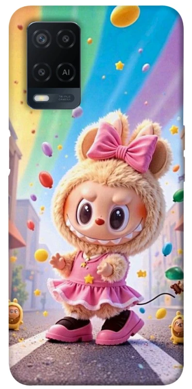 Чохол на Oppo A54 4G Labubu rainbow фото 1 з 1