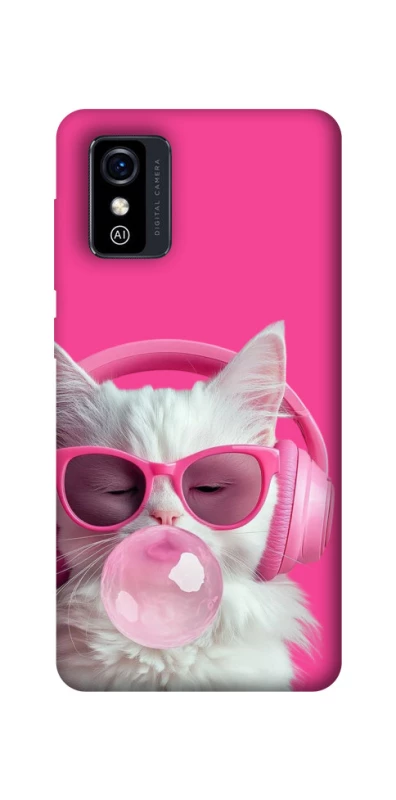 Чохол на ZTE Blade L9 Pink kitty фото 1 Чохол на ZTE Blade L9 Pink kitty фото 1 з 1