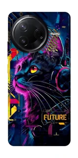 Чехол на Infinix Note 50 Pro Cyber Cat v2 фото 1 из 1