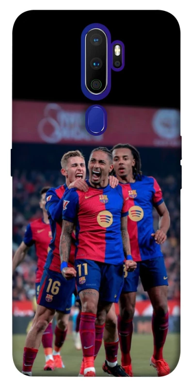Чохол на Oppo A5 (2020) / Oppo A9 (2020) FC Barcelona team фото 1 з 1