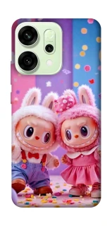 Чехол на Oppo Reno 14 Labubu twins ver.3 фото 1 из 1