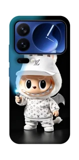 Чохол на Xiaomi Poco F7 Ultra Labubu with flashlight ver.1 фото 1 з 1